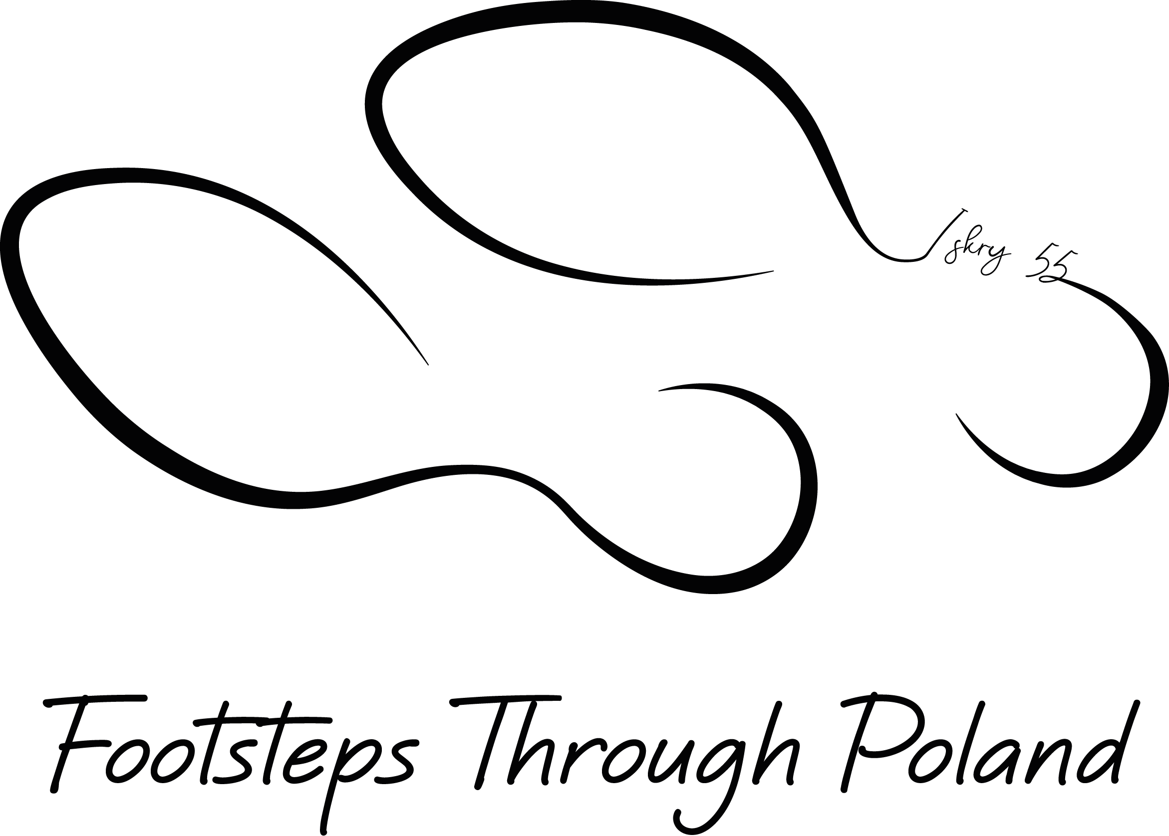 Calligraphic logo Iskry 55